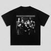 2026 Summer Hot Sale BTS Group Photo Vintage Graphic T-shirt Y2K Unisex Harajuku Punk Streetwear T-shirt Retro Vintage Graphic Oversized T Shirt