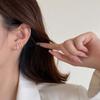 Female Fashion Retro Four Claw Temperament Simple Earrings