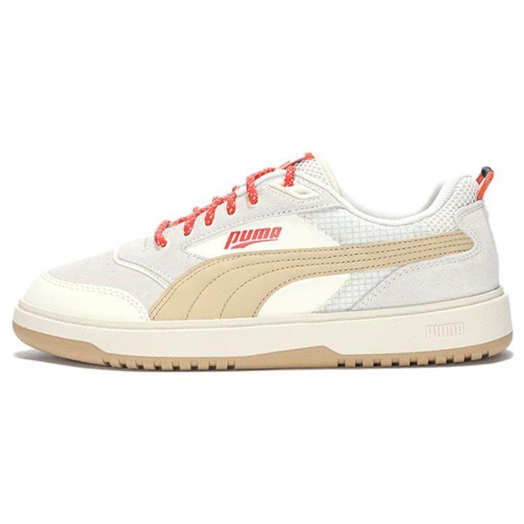 Puma Ca Pro Stylish Versatile Breathable Lightweight Low-Top Casual Shoes Unisex Casual Shoes White Gray 397121-01