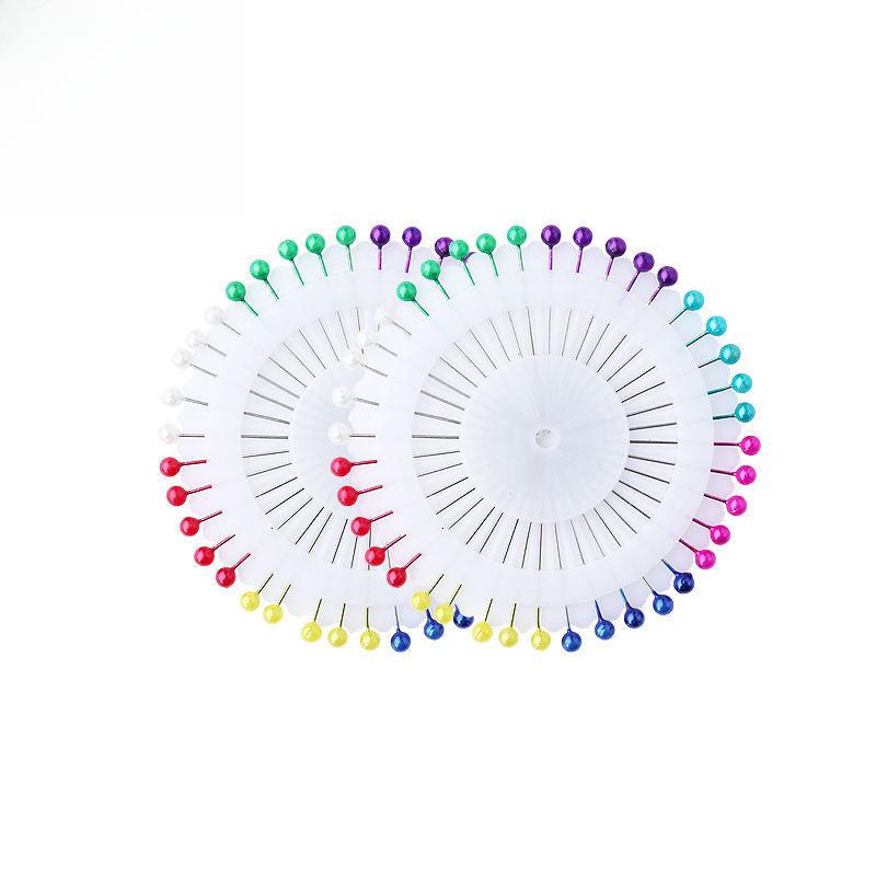 Pearlescent Draping Pins - Colored Tailor's Positioning Needles for Sewing and Shaping