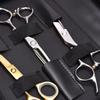 Professinal Scissors Bag Barber Hair Salon Scissor Case PU Leather Haircut Storage Hairdresser Styling Tools Accessories