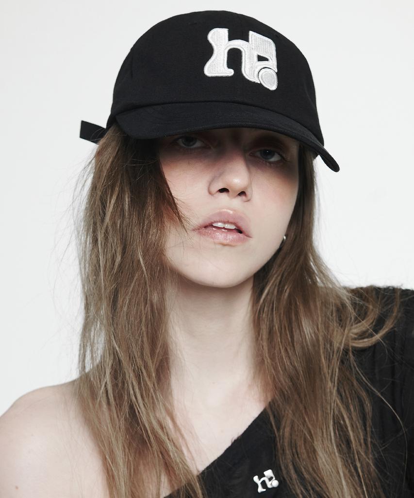 HOLYNUMBER7 Holy Symbol Big Logo Ball Cap_Black