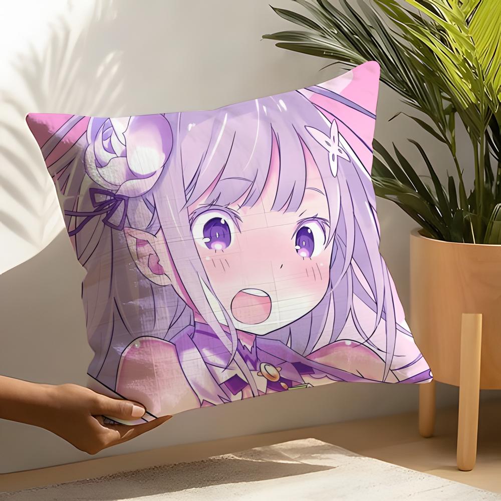 

ReLife different world zero Rem Pillow Case Home Living Room Decoration Linen Pillow Cases Cushion Cover 30X30cm