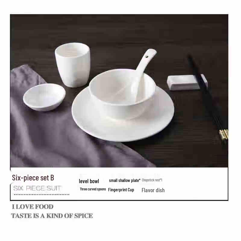 

Cedean Hotel Pure White Ceramic Dinnerware Set
