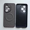 Cloth Plain Leather Built-in Magnetic Ring of the Mobile Phone Case For Honor 400 Pro Honor400 Slim Protect Cover