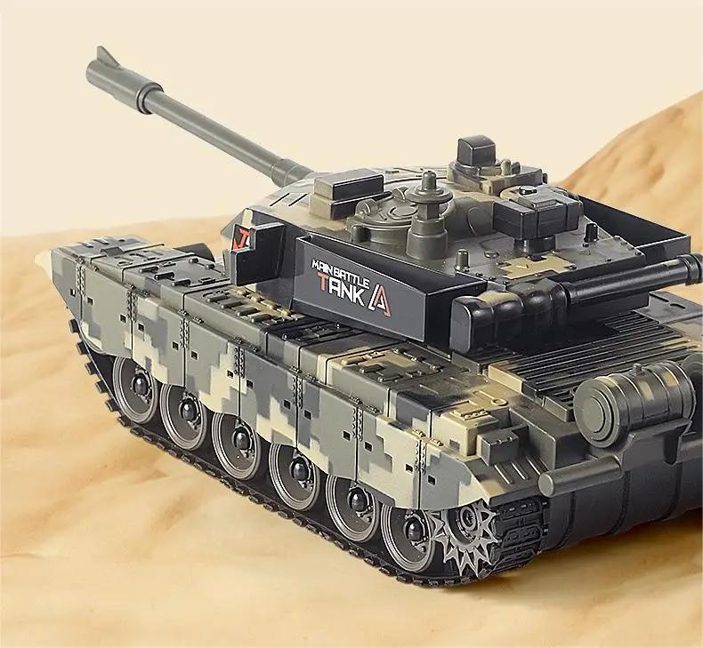 Non-Toxic 5Ch/11Ch Tracked Remote Control Tank Rc Car Toy With Sound Light Radio-Control Clawer Vehicle Children Electric Toys Children Gifts