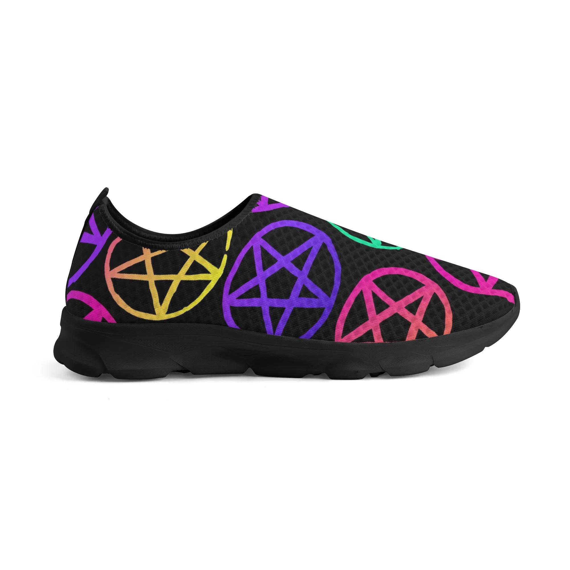 

Non Slip Outdoor Running Shoes EU 36-48, Breathable Mesh Sneakers, Lightweight Walking Shoes for Men Women 48