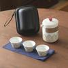 High-End Business Souvenir Tea Set: On-the-Go Gift for Clients & Friends