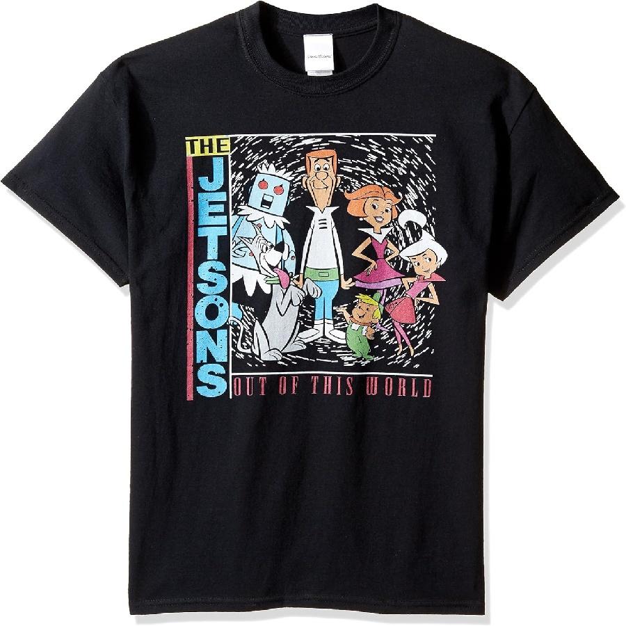 The Jetsons Men s World T-Shirt XXXXXL чёрный