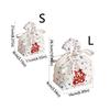 Handheld Wedding Candy Bags Portable Sweet Bow Gifts Packing Bag Handbag Colorful Dots Print Festive Sugar Bag Outdoor Events