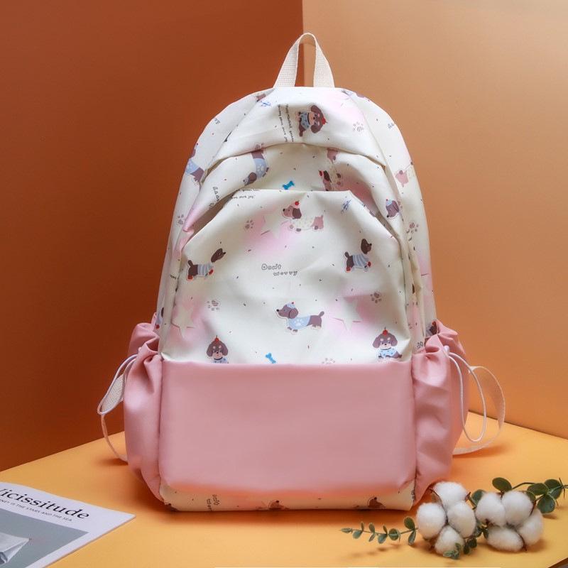Moe Style Backpack 2025: Cute School Bag for Middle & High School Girls, College Students