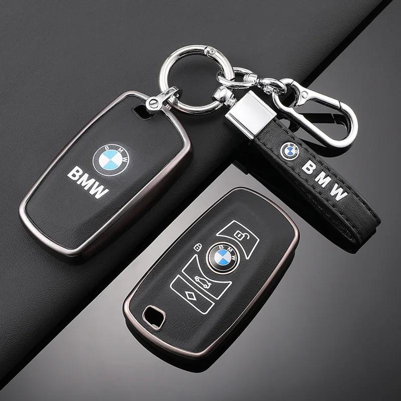 2025 TPU Car Key Case Full Cover Shell For BMW 1 3 5 7 Series X1 X3 X4 X5 F10 F15 F16 F20 F30 F18 F25 M3 M4 E34 Keyless  Acc