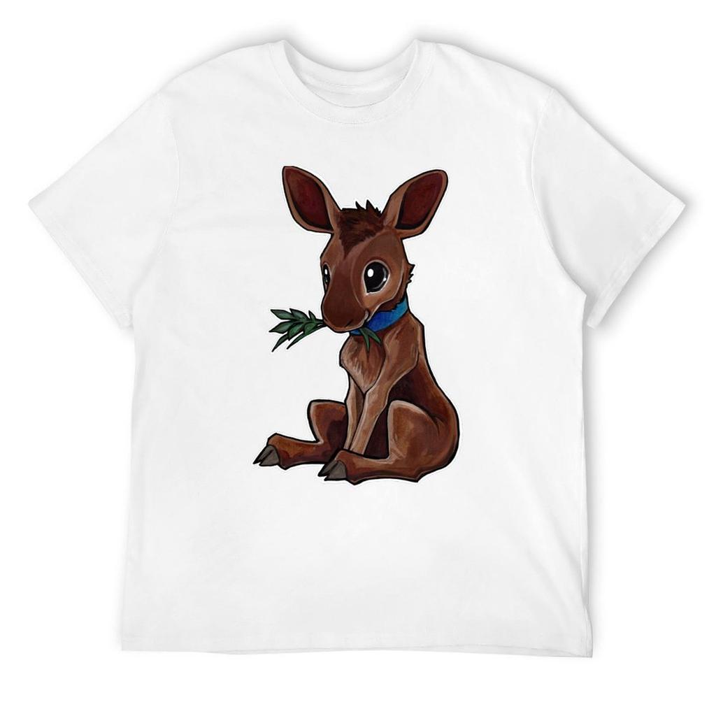 Baby Elch T-Shirt Shirts Grafik-T-Shirts Sportfans Herren T-Shirt