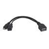 Micro USB Host OTG Cable with Micro USB Power for Samsung I9500 I9100 I9300 I9220 I9250