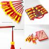 8 In 1 Insulated Screwdriver Magnetic Labor Saving Construction Hand Tool Reversing Screwdriver Industrial Driver
