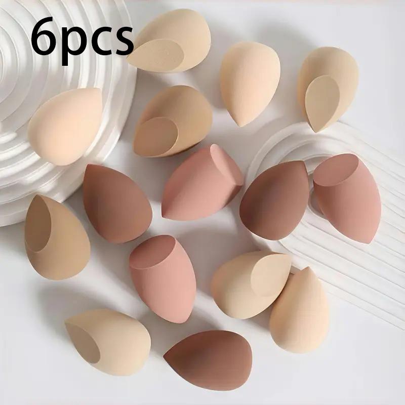 

6-Pack Makeup Sponge Value Pack (Brown) - The Complete Gift Set for the Holiday Season - Achieve a Professional Airbrushed Look кофейный