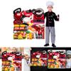 Realistisches Spielküchen-Set für Kinder mit Lichtern und Geräuschen, 61-teiliges Kochspielzeug