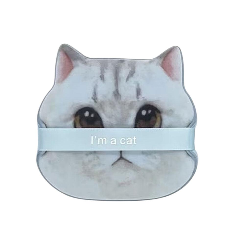 

1PCS Air Cushion Powder Puff Cute Cat Cosmetic Puffs Hydrophilic Non-latex Facial Foundation Beauty Tool Dry Wet Makeup