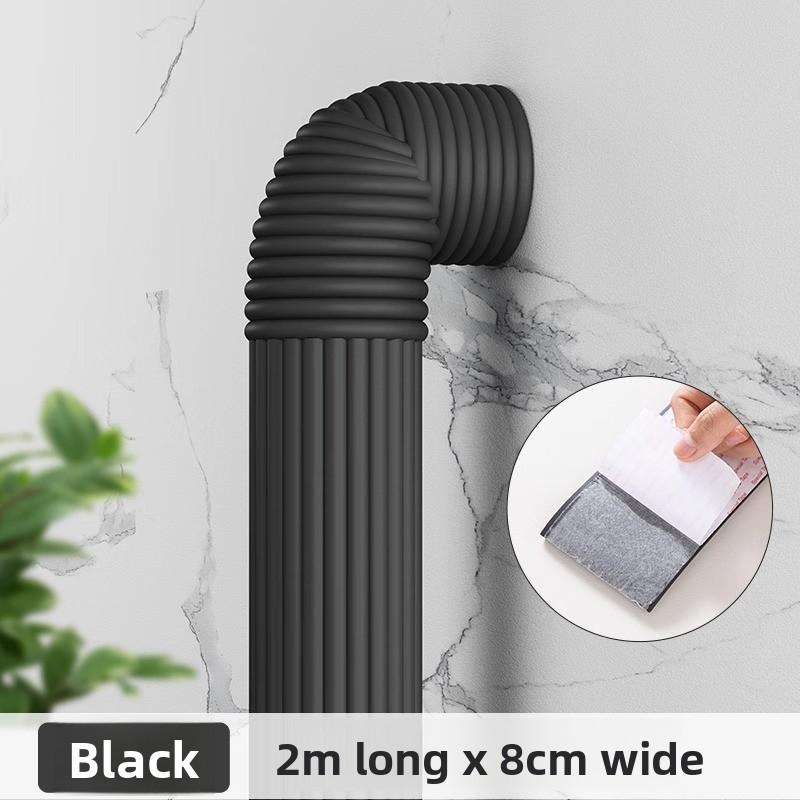 Heat Resistant Fire Retardant Flexible Foam Pipe Insulation Sleeve for Heating System Fire Hydrant Soundproof Protective Cover