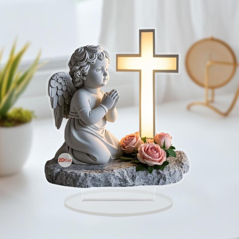 Animal Statue Tabletop Ornament with Display Base Shatterproof Acrylic Animal Figurine for Home Office Desk Decoration