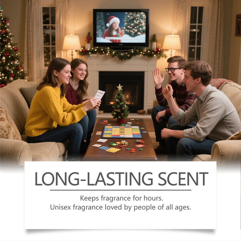 Weihnachts-Aromaöl-Set Mit Milden Inhaltsstoffen Und Einem Langanhaltenden Duft Ist Ein Festliches Zuhause-Geschenk 60ML