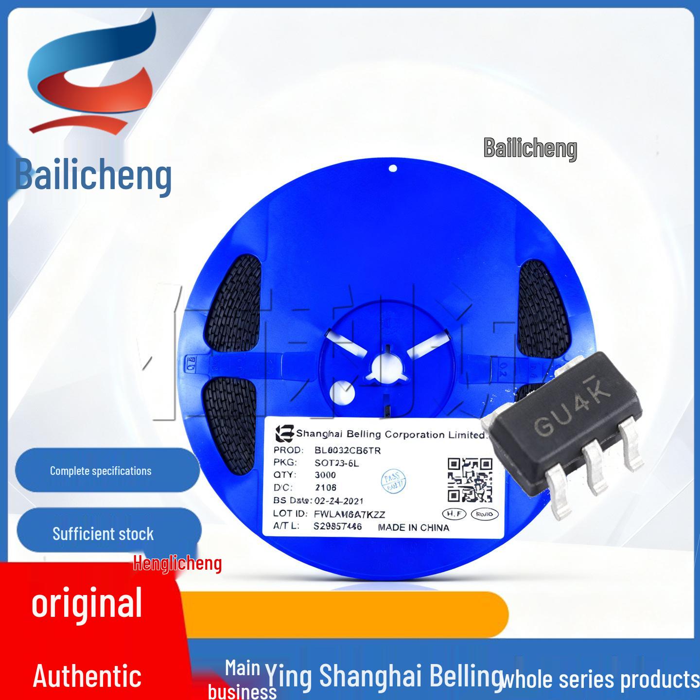 

BL9161-33BARN SOT23-5 BL Linear Regulator LDO 3.3V