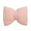BUYNOW 1PC Solid ColorPlush Bow Pillow with Filling Minimalist Korean-style ins LivingRoom Sofa Cushion Cover Home Bedroom Decor