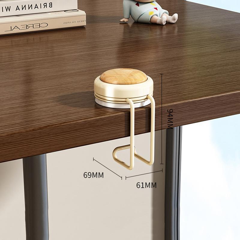 360° Drehbarer Tischhaken - Abnehmbarer Tischkantenhaken Gaming-Headset Tischaufhänger Rucksackaufbewahrung Hängehaken