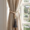 Bohemian Stil Vorhang-Schnalle mit Quasten Vorhang-Bänder Heimdekoration Vorhang-Band Schlafzimmer-Dekor