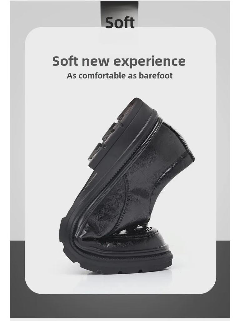 Herren Große Formelle Leder Derby Schuhe - Britischer Stil, Lässige Schnürung