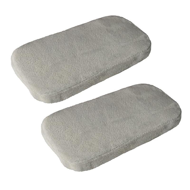 Colors Velvet Sponge Armrest Slipcover 1/2PCS Kit, Ideal for Office Chairs, Supports Elbows and Forearms