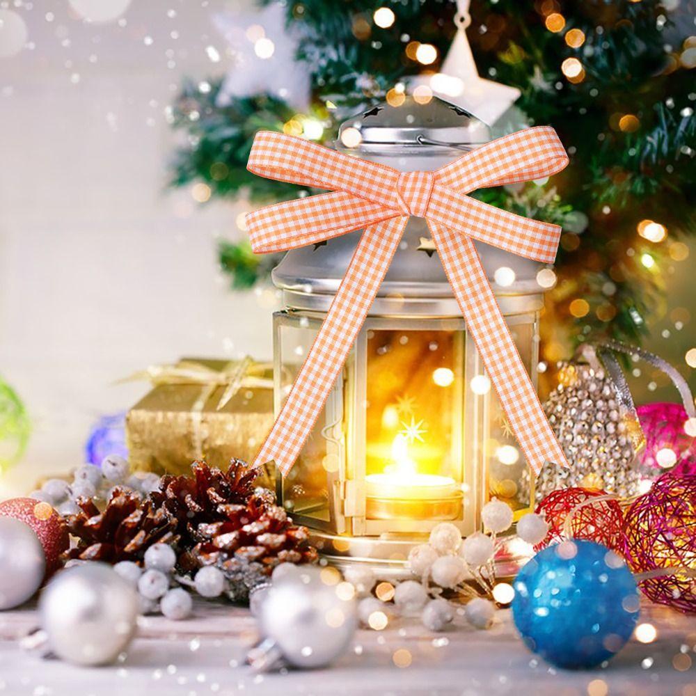 50yardový návitek saténové stuhy 2CM kostkované stuhy Nová kostkovaná stuha Balení Ozdoba na párty