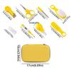 8pcs EVA Bag Baby Health Care Kit Material Safety Soft Bristle Brush Child Care Cleaning Set Thermometer Nail Clippers Comb