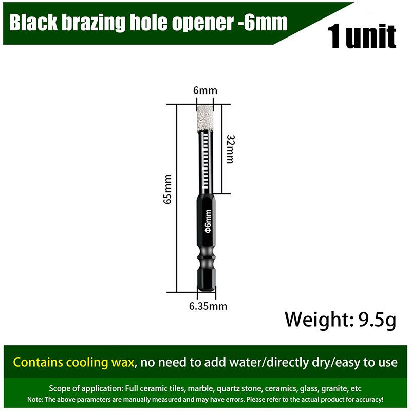 6-16Mm Hexagonal Shank Brazed Dry Ceramic Tile Drill Bit Granite Vitrified Tile Hole Opener Diamond Drill Bit Hole Saw