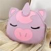 Kids Girls Small Pu Leather Crossbody Bag With Zipper For Daily Use