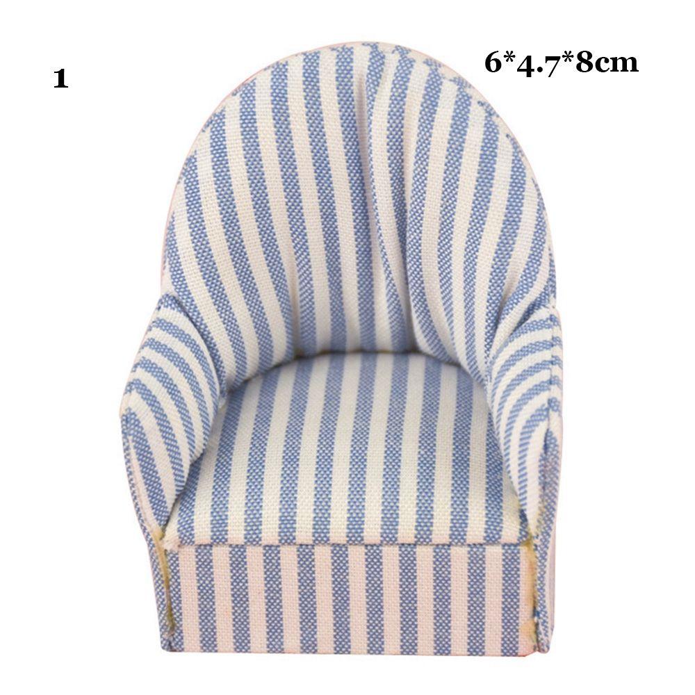 Dekoracja dla dzieci Lalki Miniaturowe Miękka Sofa Domek dla lalek Mini Meble Zabawki Zabawka do zabawy w udawanie