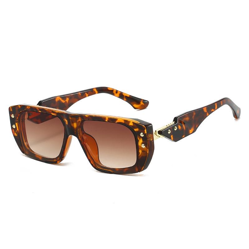 Steampunk Square Polarized Sunglasses Men Woman Luxury Brand Punk Driving Sun Glasses Fashion Eyewear for Male Shades