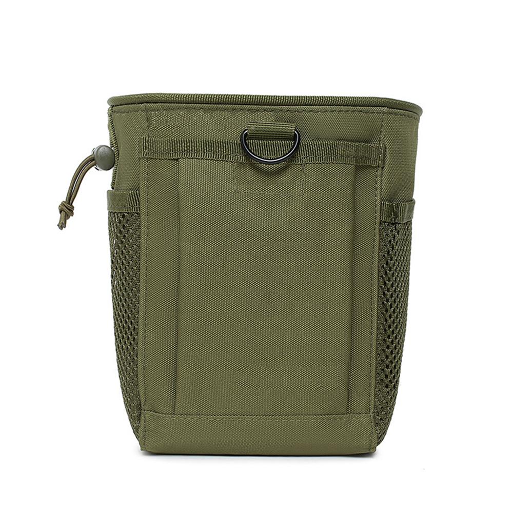 Outdoor Molle Drawstring Magazine Dump Pouch Adjustable Utility Belt Fanny Hip Holster Bag Outdoor Ammo Storage Pack Ammo Bag