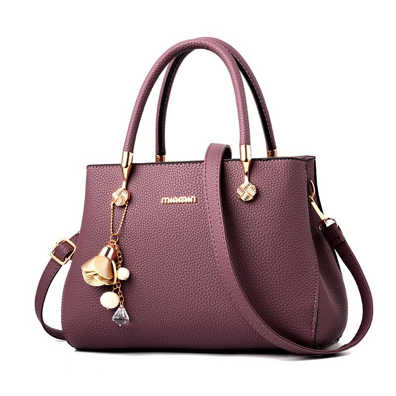 Women's Bag Fashion Mother Bag Women's 2025 Trendy Women's Bag Middle-aged Shoulder Crossbody Handbag Simple Women's Bag