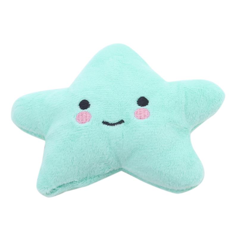 Mini Zabawki dla Zwierząt Pluszowa Rozgwiazda Pięcioramienna Urocza Miękka Wygodna Odporna na Zużycie i Trwała Produkty dla Zwierząt Zabawki dla Psa Teddy