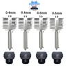 Hotend-Kit für Bambu Lab A2L/A1/A1 Mini Hot-End-Baugruppe 0,2/0,4/0,6/0,8 mm Gehärteter Stahl Einteilige Düse für A1 3D-Drucker