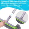 45cm Heavy Duty Aluminum Pool Brush Head With Corner Cleaning Brush Easy To Install For Pool Wall Steps Corner Cleaning Tools