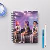 KPoP Demon Hunter A6 Spiral Notebook Anime Cartoon Huntrix Peripheral Journals Student School Stationery Supplies Birthday Lovely Gift