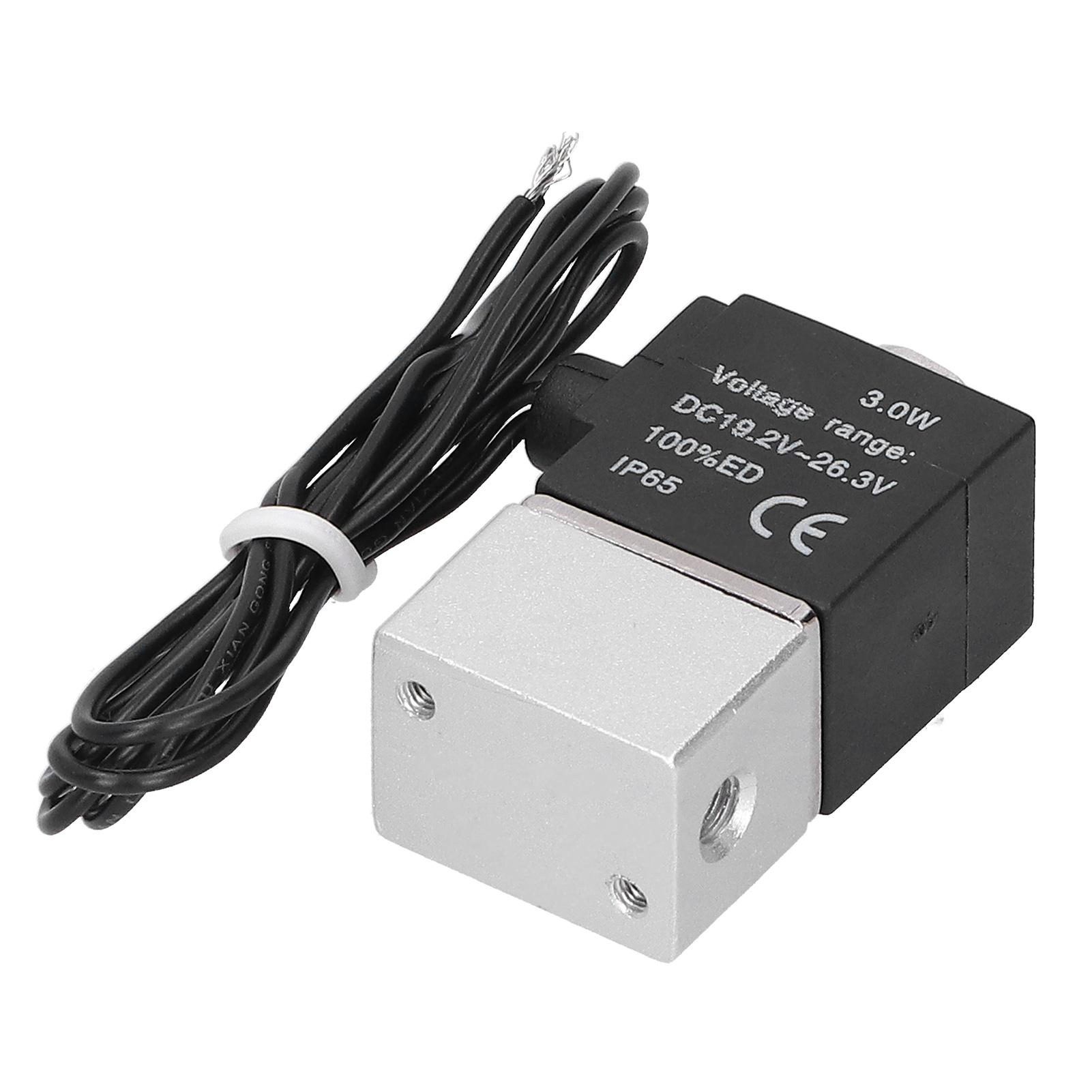 

G1 8in Pneumatic Solenoid Valve 2 Position 2 Way Connection Aluminium Alloy Stable PerformanceDC24V