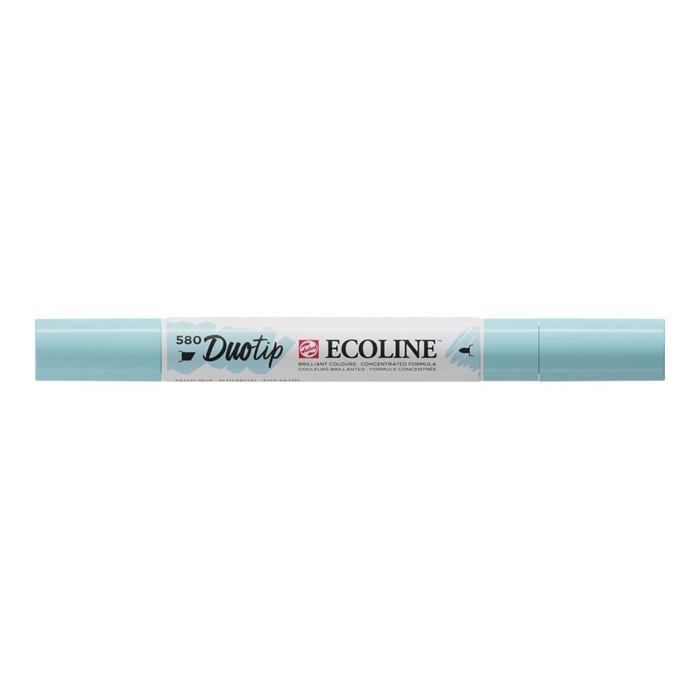 Feutre aquarelable - ECO LINE - 11605800 - Double pointe - Bleu pastel - 20g