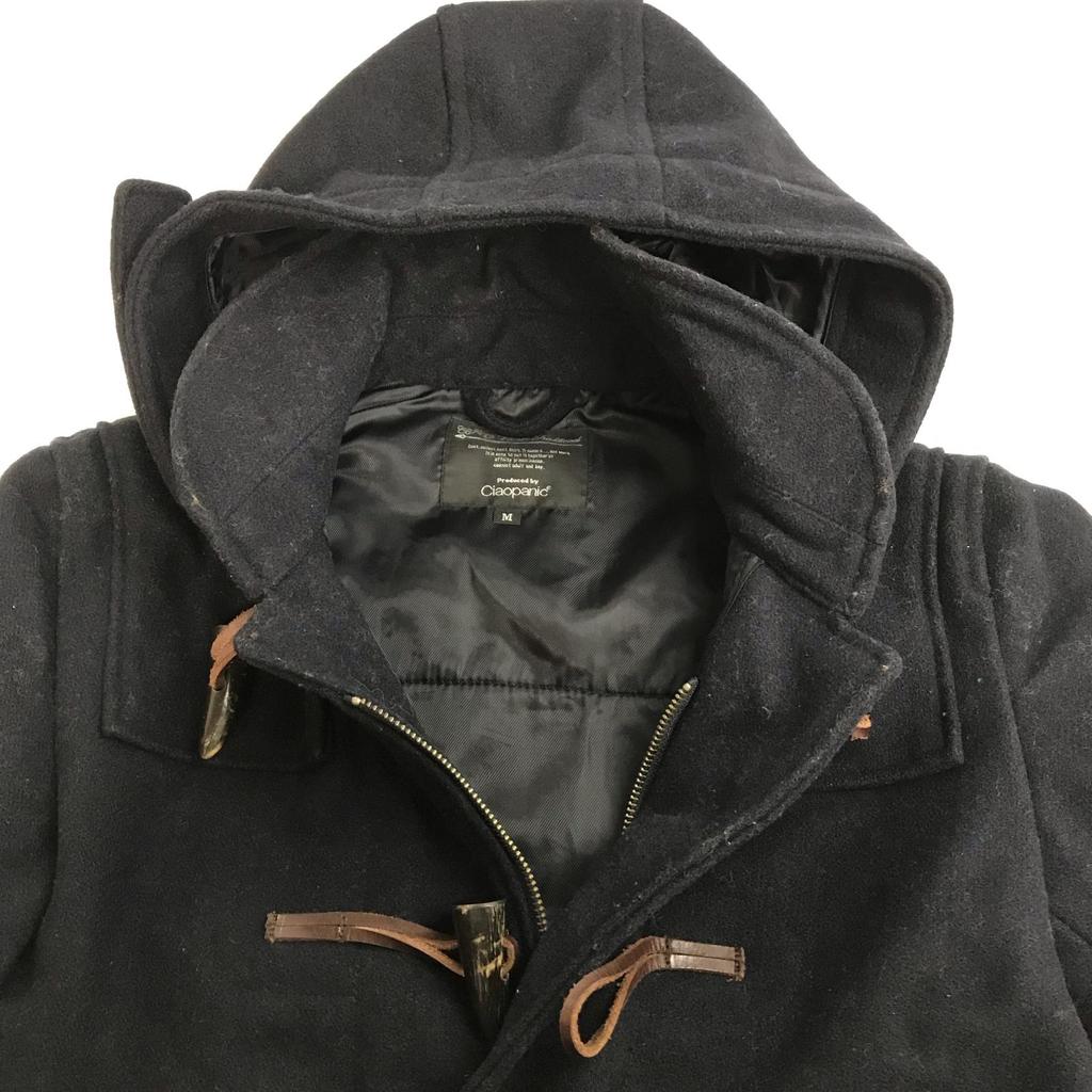 Ciaopanic Duffle Coat Navy Men's M with Hood(USED)