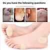 Foot Cushion Supports Chicken Eye Patch Felt Toe Pads Foot Anti Wear Sticker Travel