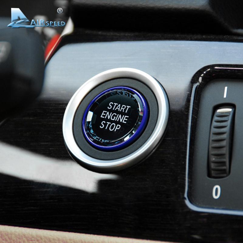 ABS Crystal Engine Start Stop Button Cover for BMW E90 E91 E92 E93 E87 E83 E70 E60 E71 E84 E89 Interior Moulding