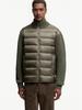 In Stock: 2025 A/W Unisex Patchwork Knit Down Jacket - Slim Fit, Stand Collar, Lightweight, Fashionable Outerwear