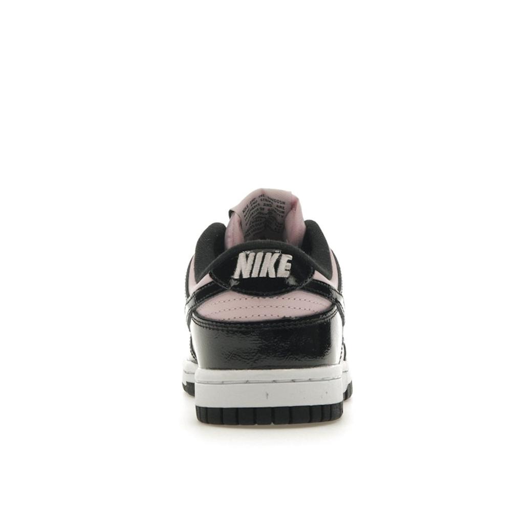 Nike Dunk Low Pink Foam Black Women Sneakers White DJ9955-600